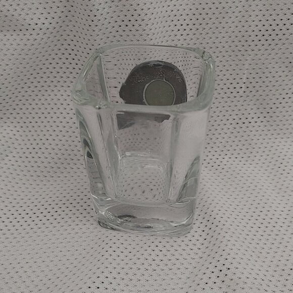 NFL Dallas Cowboys Square Shot Glass with Pewter Helmet Emblem - Picture 2 of 5